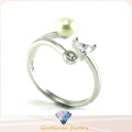 Foctory precio de moda 925 anillo de joyería de plata de ley (R10444)